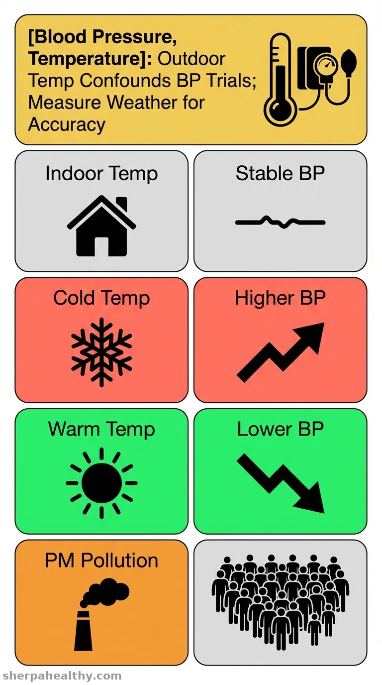 Outdoor temperature as a confounder of blood pressure in randomized trials.