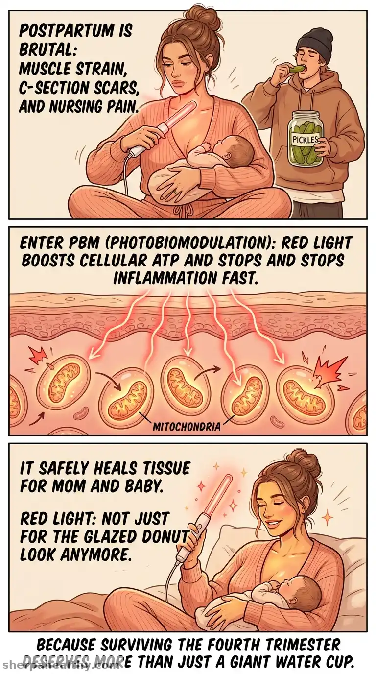 Laser and light therapy for maternal and infant health: A clinical perspective