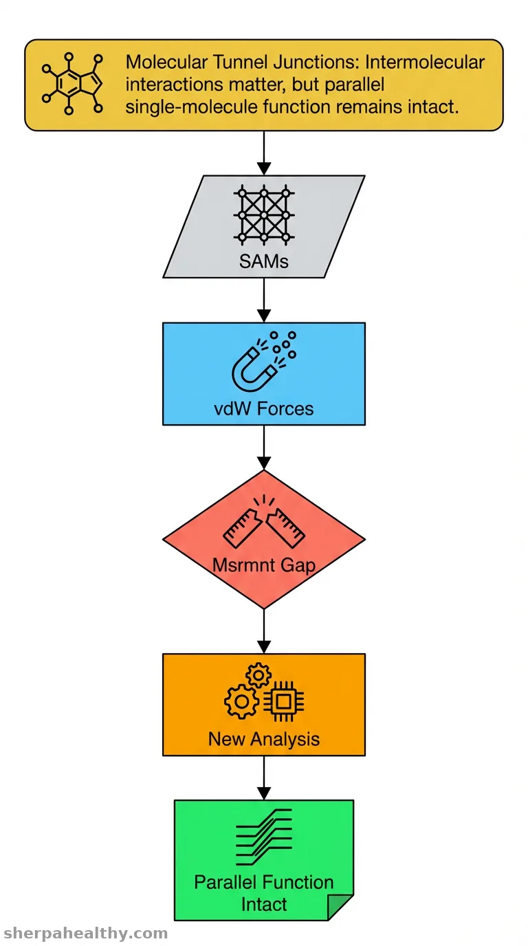 Intermolecular Interactions in Molecular Tunnel Junctions: Significant and Still Compatible with the Picture of Single Molecule Junctions in Parallel.