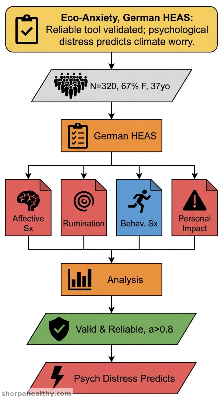 Psychometric properties of the German Hogg Eco-Anxiety scale and its associations with psychological distress, self-efficacy and social support.