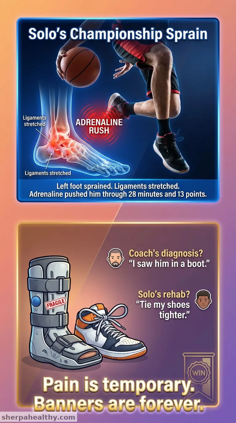 Solo Ball injury: UConn star has foot sprain, in walking boot ahead of national championship