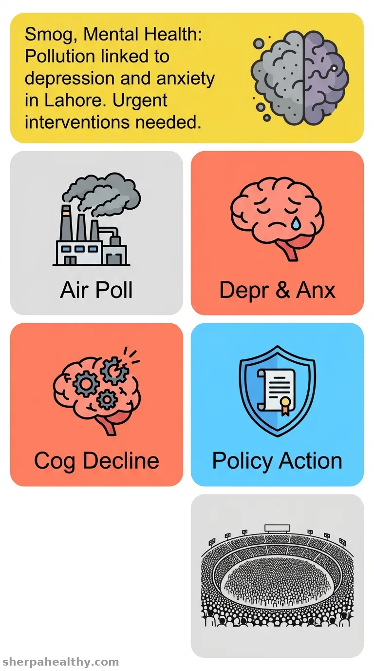 Beyond the Smog: Unveiling the Invisible Toll of Air Pollution on the People's Mental Well-Being in Lahore, Pakistan.