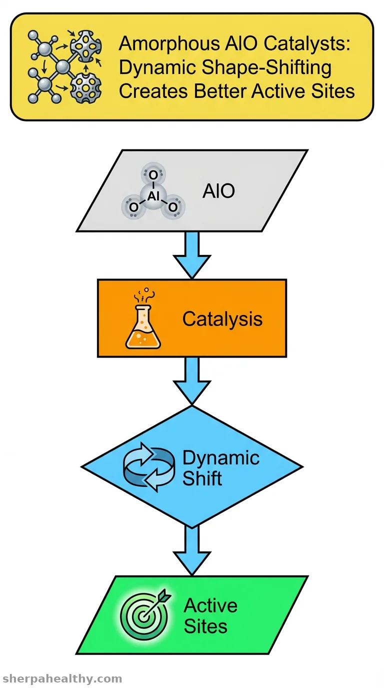 Optimization of Short-Range Order in Amorphous AlO