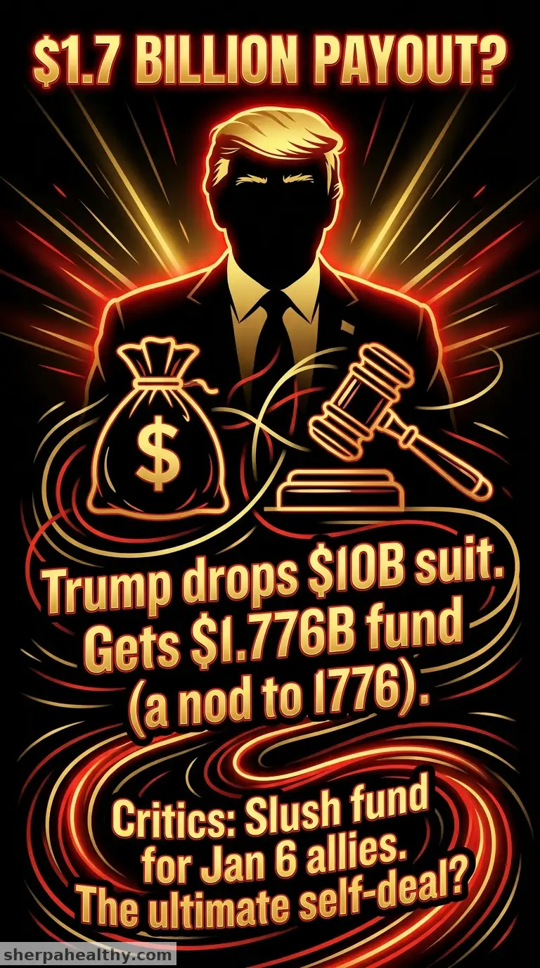 Trump Gets $1.7 Billion ‘Anti-Weaponization Fund’ After Dropping IRS Suit