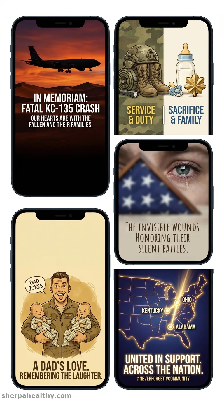 ‘Devoted’ Father of 3 Was Deployed Less Than a Week Before Fatal Plane Crash that Killed 6 U.S. Service Members in Iraq