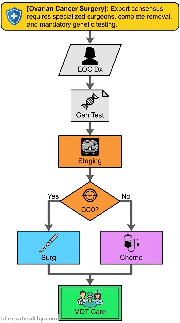 Surgery in Ovarian Cancer-Brazilian Society of Surgical Oncology Consensus.