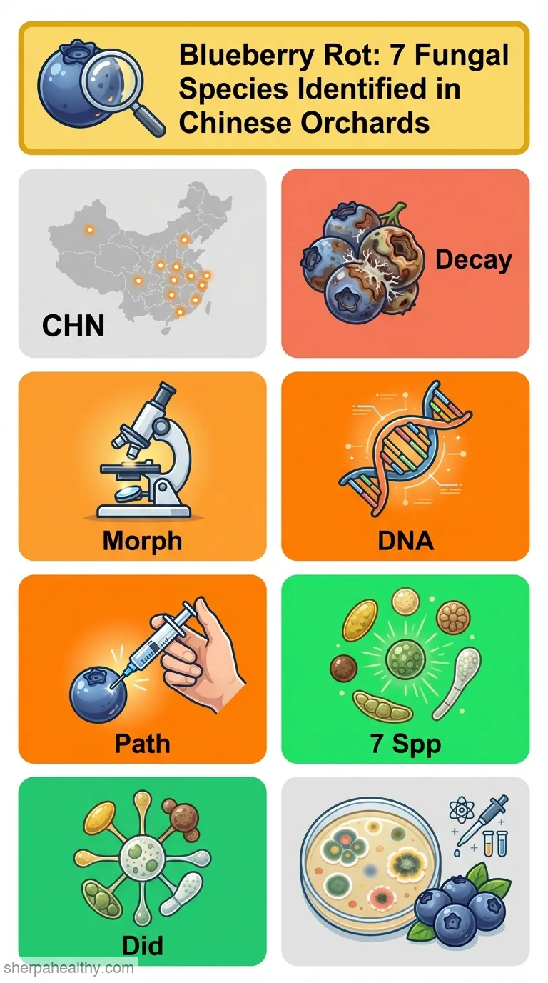 Characterization of Fungal Pathogens Causing Blueberry Fruit Rot Disease in China.