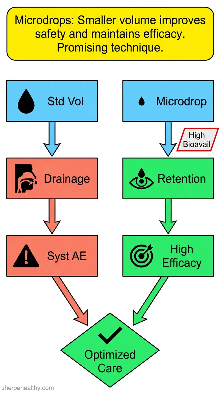 Optimizing instilled drug delivery: a scoping review of microdrops in ophthalmology.