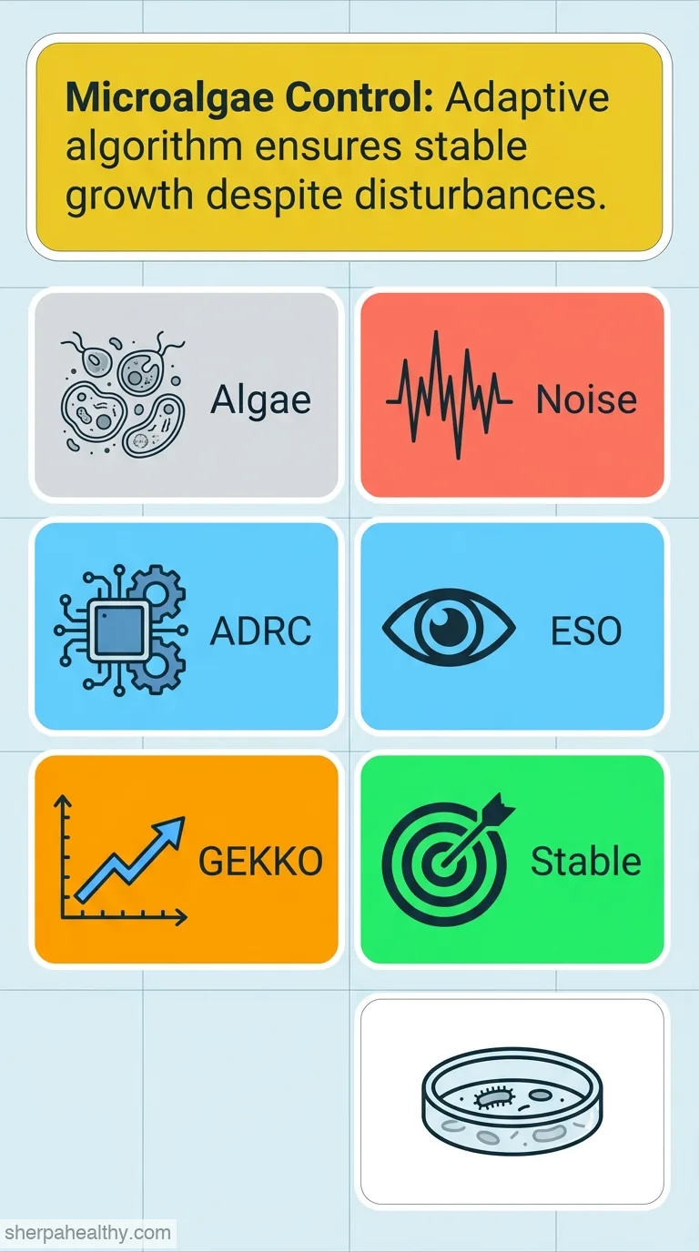 PD-based ADRC using time-varying gains: An application to microalgal-based bioprocess.