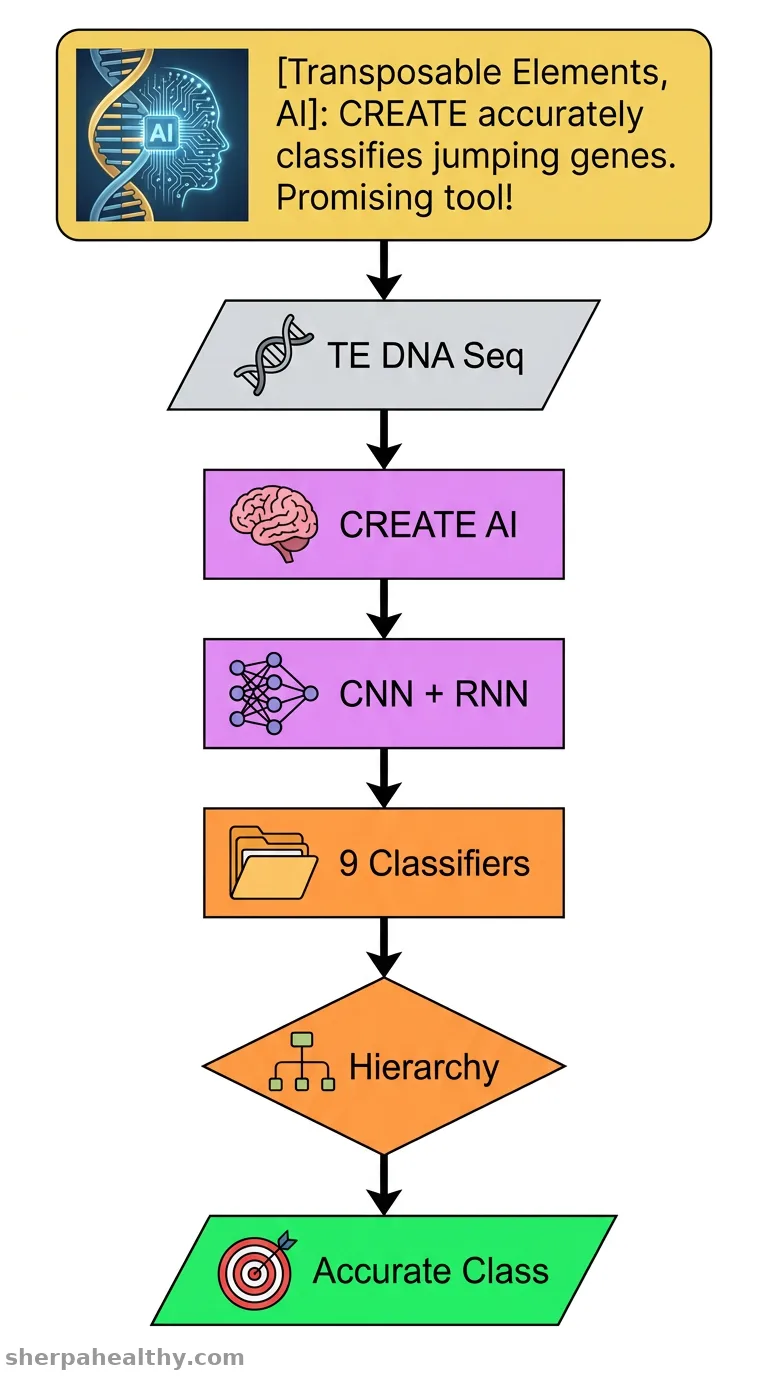 CREATE: a novel attention-based framework for efficient classification of transposable elements.
