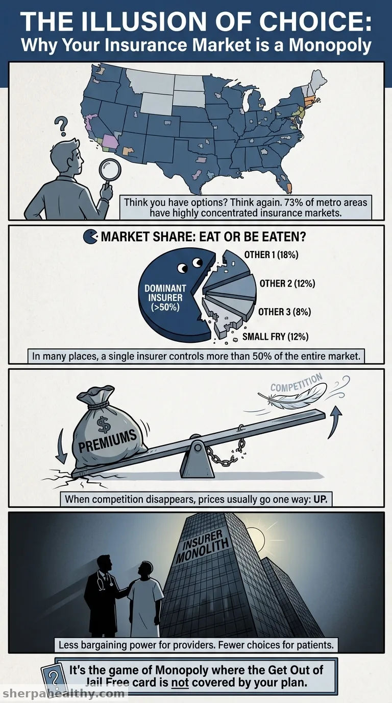 Recent Trends in Commercial Health Insurance Market Concentration
