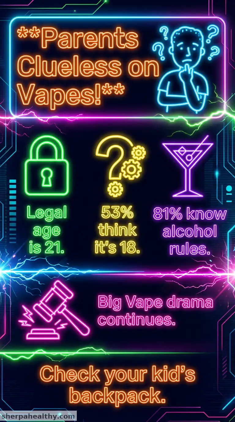 Parents of Children, Teens Unaware of Minimum Legal Age for Tobacco