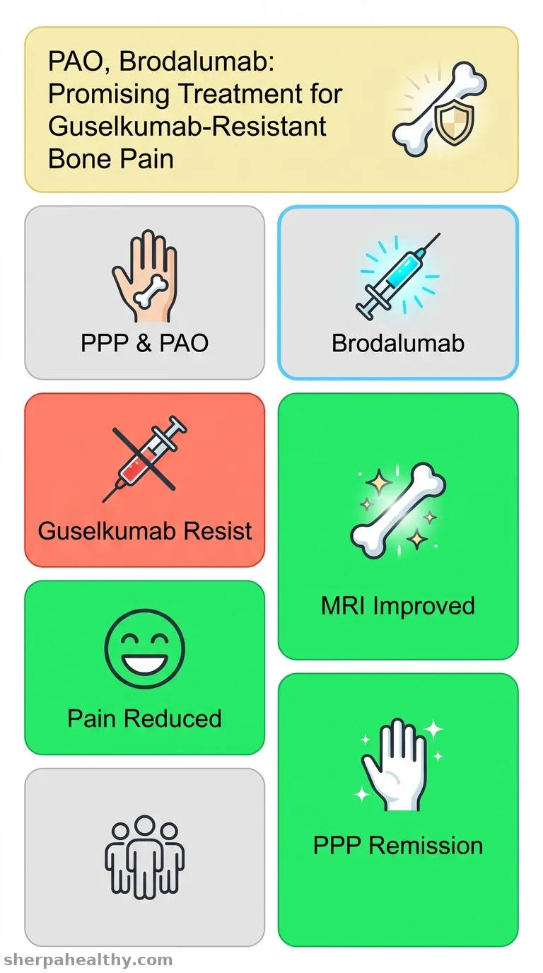 Effectiveness of Brodalumab for Guselkumab-Resistant Pustulotic Arthro-Osteitis in Patients With Palmoplantar Pustulosis: Case Series.