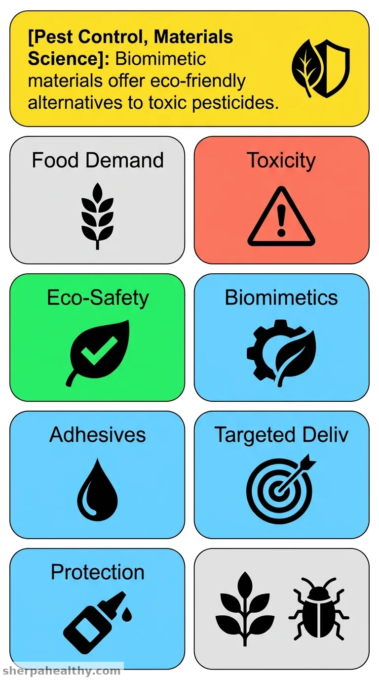 Turning over a new leaf: innovative pest control from a materials science perspective.