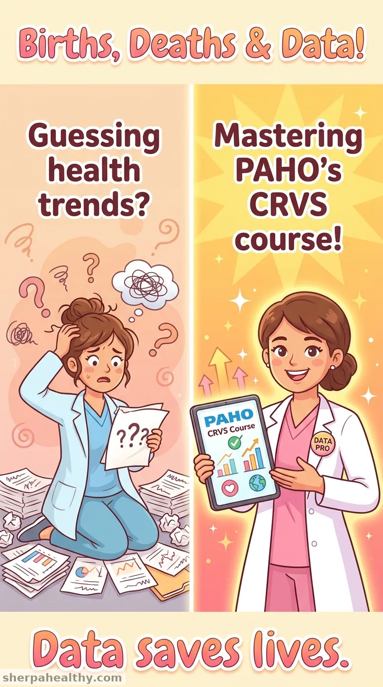New virtual course: PAHO promotes the strengthening of Civil Registration and Vital Statistics (CRVS) systems in health across the Region