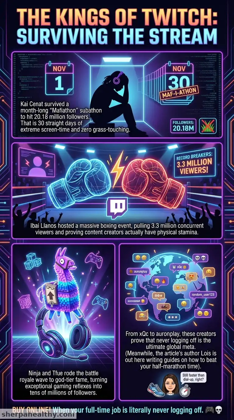 Top Twitch streamers by follower count: See the list.
