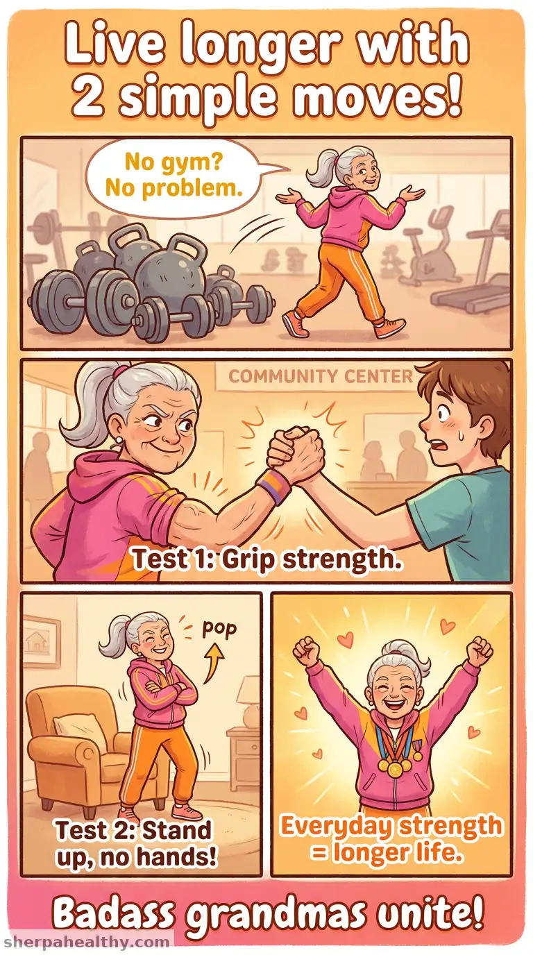 Scientists Uncover 2 Simple Strength Indicators That May Predict Longevity