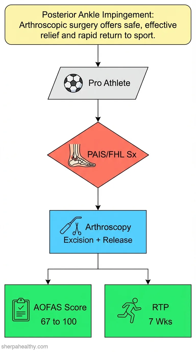 ARTHROSCOPIC TREATMENT OF POSTERIOR ANKLE IMPINGEMENT SYNDROME - SYSTEMATIC SURGICAL APPROACH AND CASE REPORT.