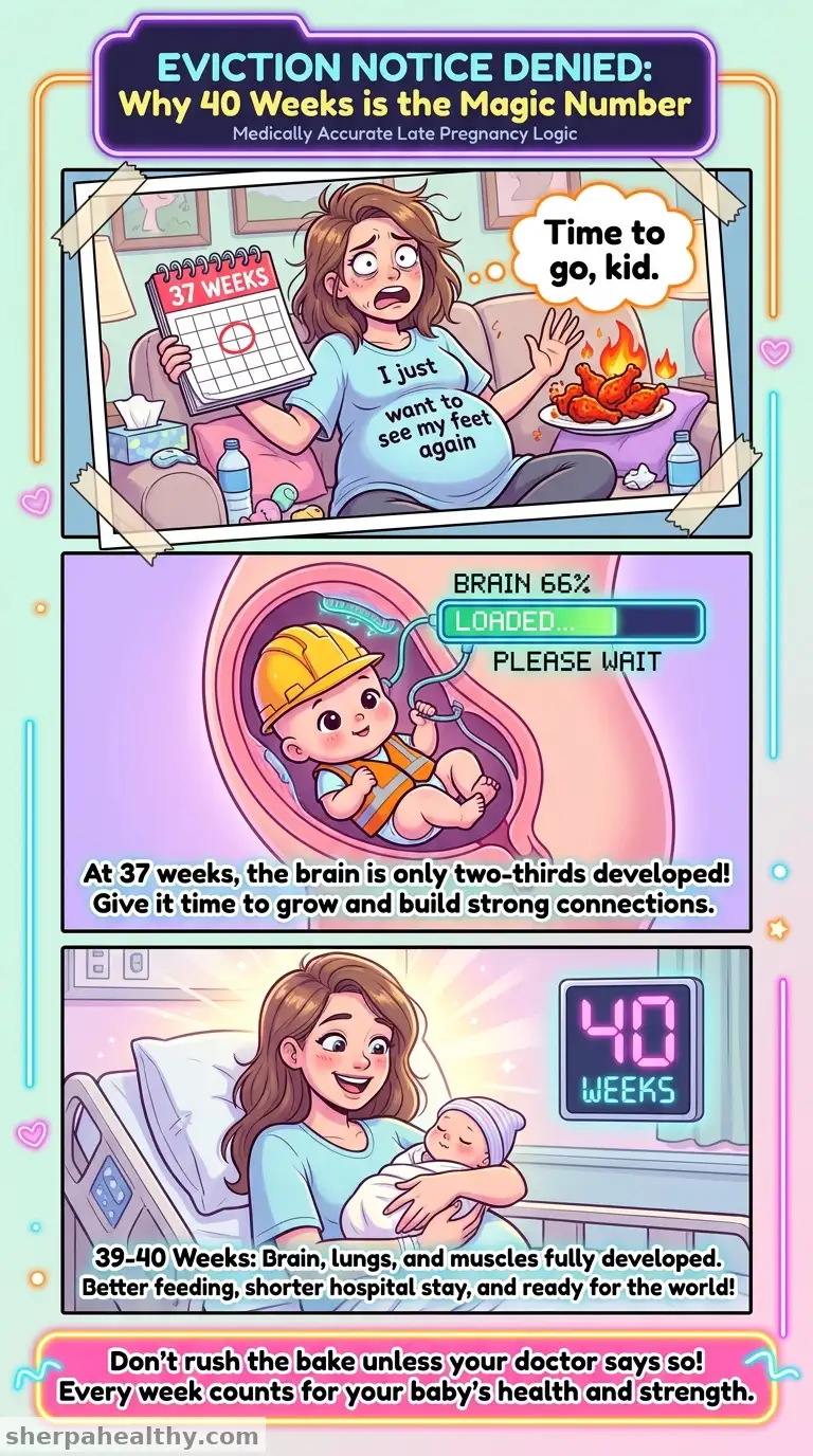 Does Reaching the Full 40 Weeks of Pregnancy Matter?