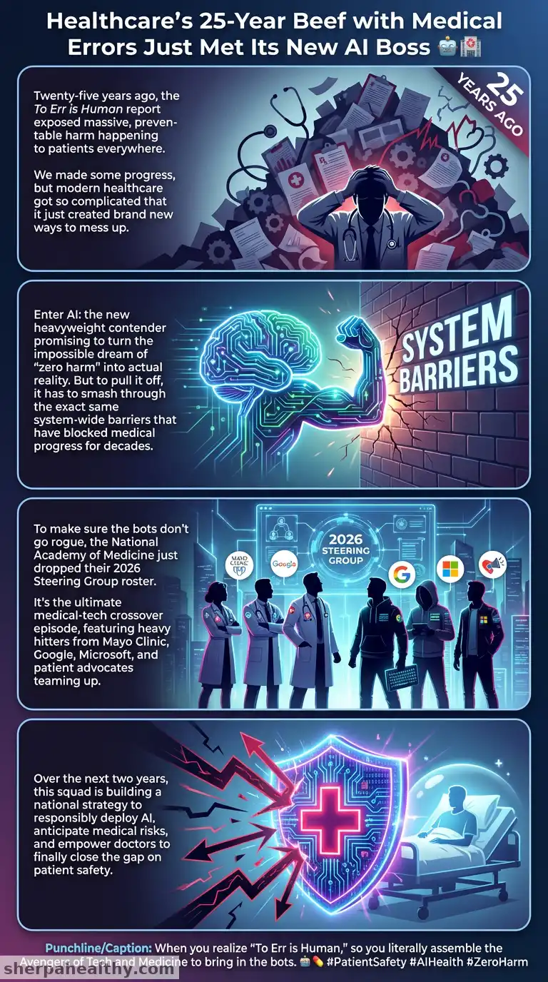 National Academy of Medicine Announces Steering Group for Patient Safety in the Era of AI Initiative and Upcoming 2026 Launch