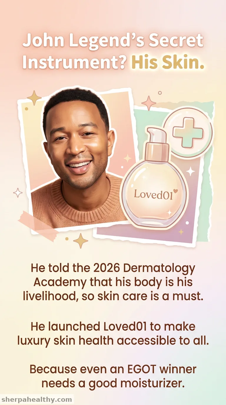 John Legend links love, wellness and skin health in keynote conversation