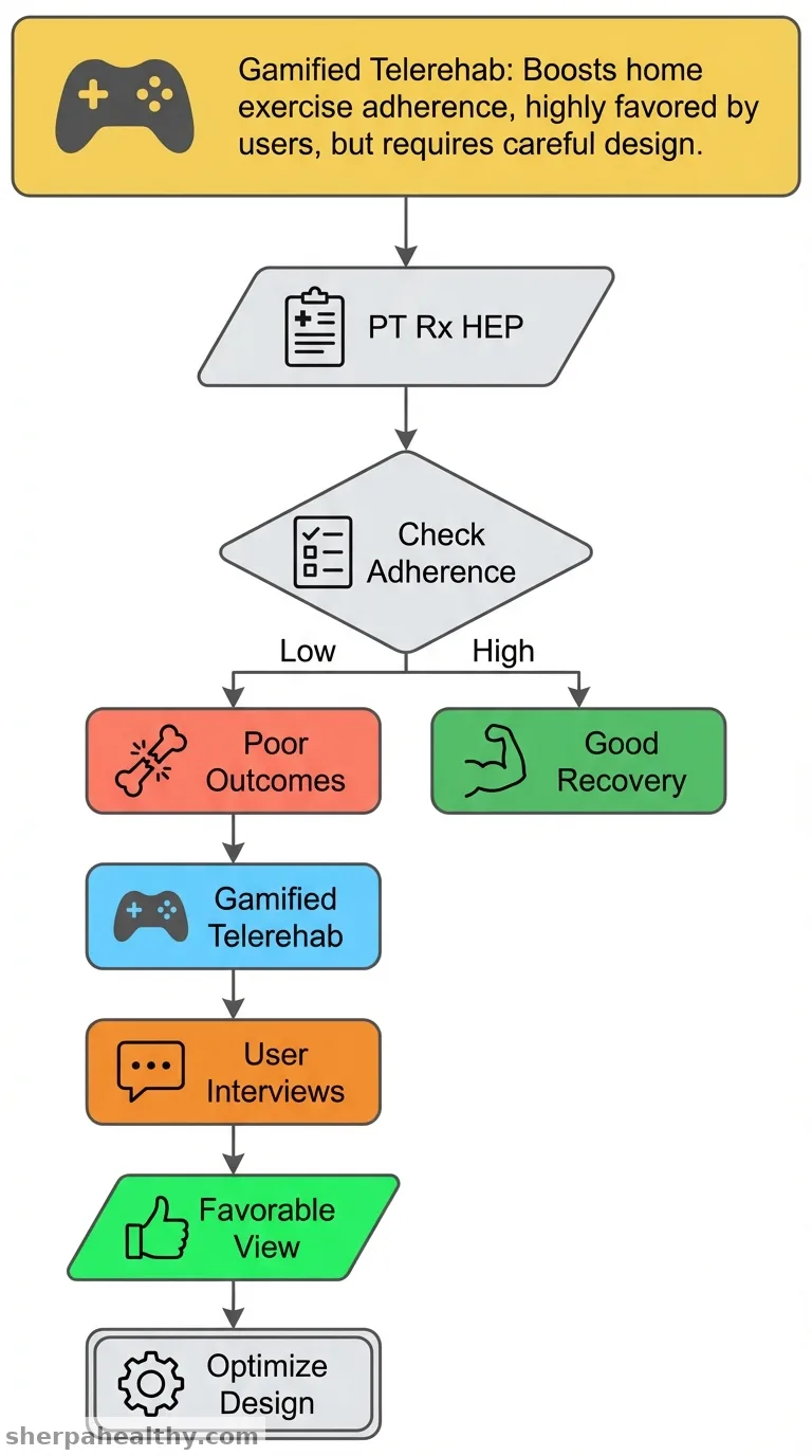 Implementation considerations for a telerehabilitation system to improve patients' adherence to home-based physical exercises: a qualitative study.