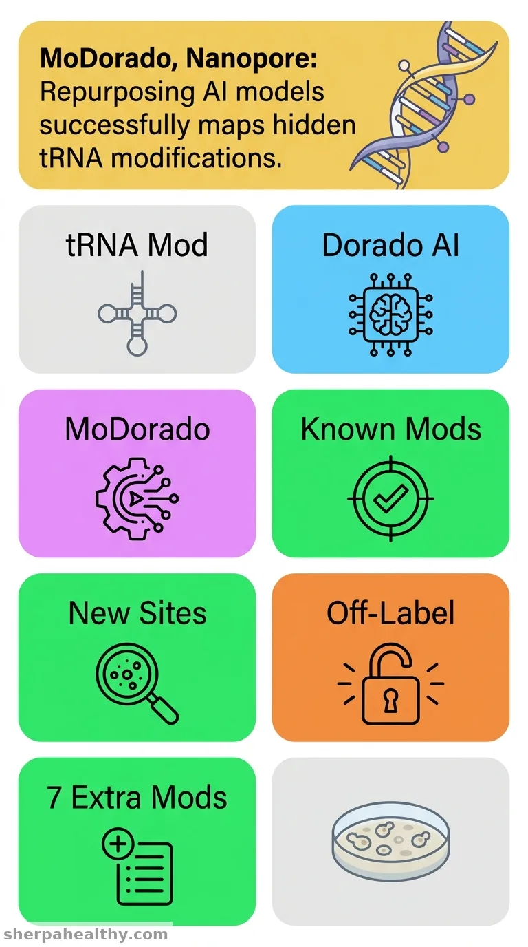 MoDorado: enhanced detection of tRNA modifications in nanopore sequencing by off-label use of modification callers.