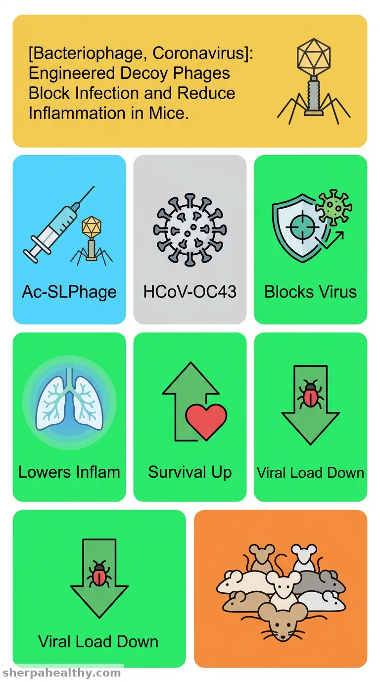 A multivalent 9-O-acetylated sialic acid-conjugated bacteriophage platform for antiviral and immunomodulatory therapy for human coronavirus OC43.