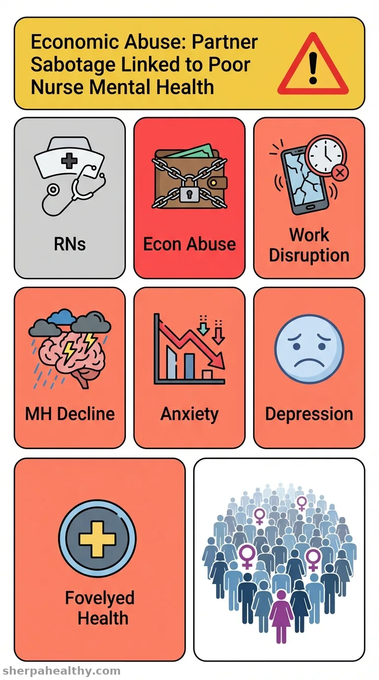 Understanding the Association Between Economic Abuse, Abuser-Initiated Workplace Disruptions and Mental Health Outcomes Among Nursing Professionals.