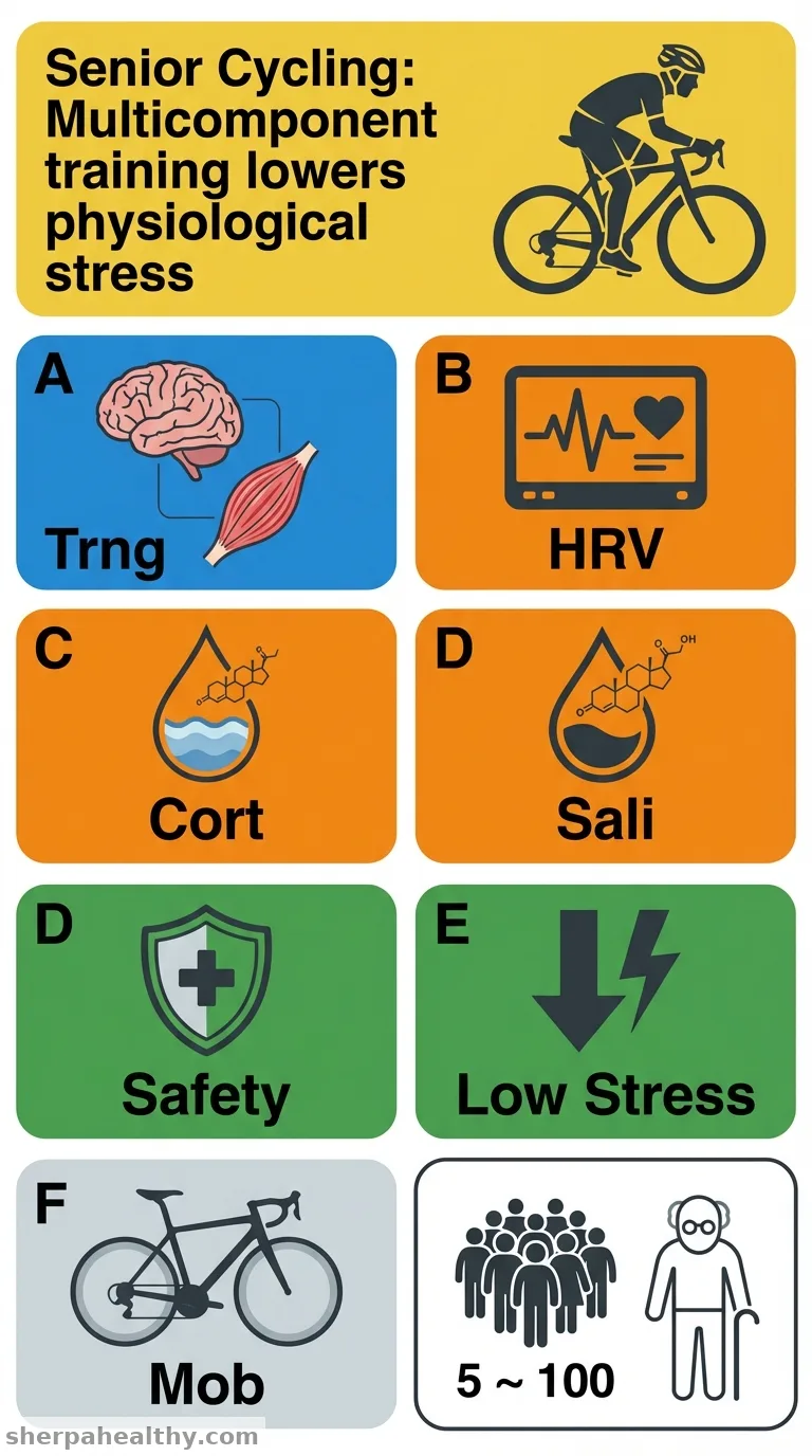 Physiological Stress in Safer Cycling in Older Age (SiFAr-Stress): A Randomized Controlled Trial.