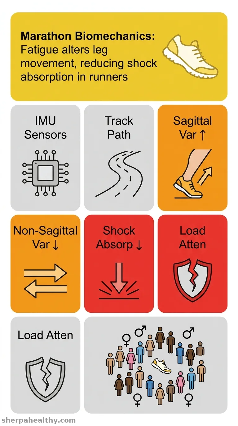 Continuously monitoring runners' adaptive strategies to prolonged running on an outdoor track with straight and curved paths: Insights from the varying intersegment coordination variability and shock absorption during a full marathon.