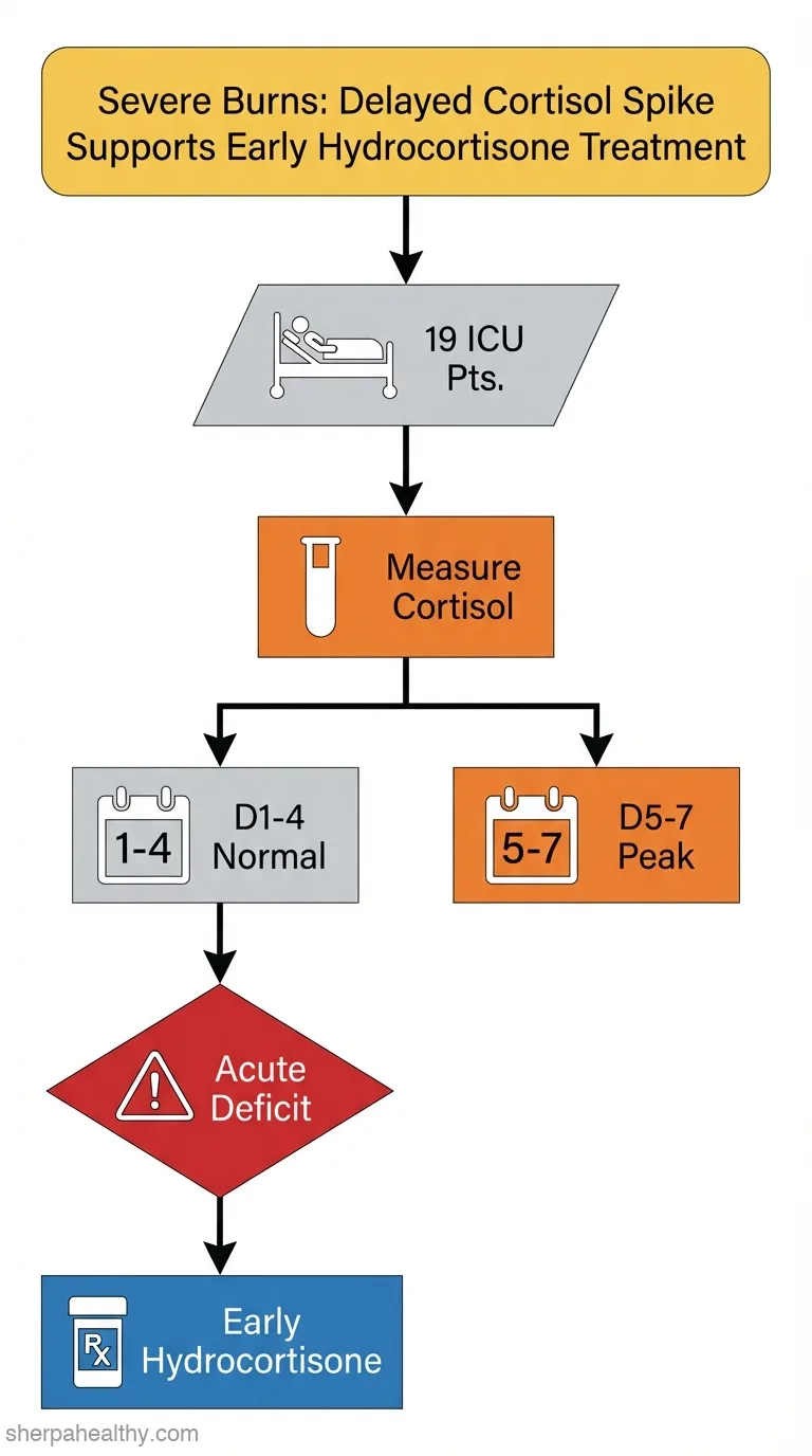 The Delayed Cortisol Peak Effect After Severe Burn Injury: A Prospective Observational Study.