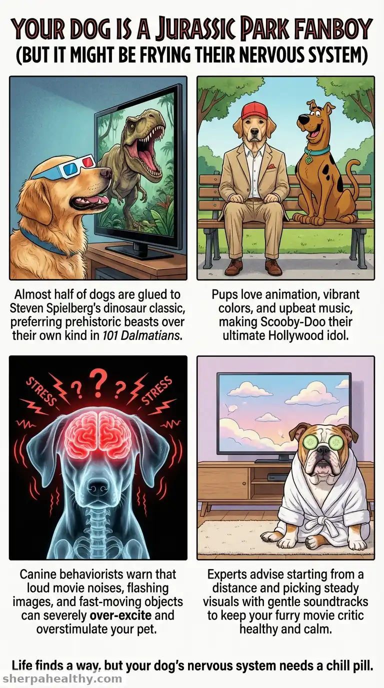 Dogs’ favourite films revealed with Steven Spielberg classic taking top spot