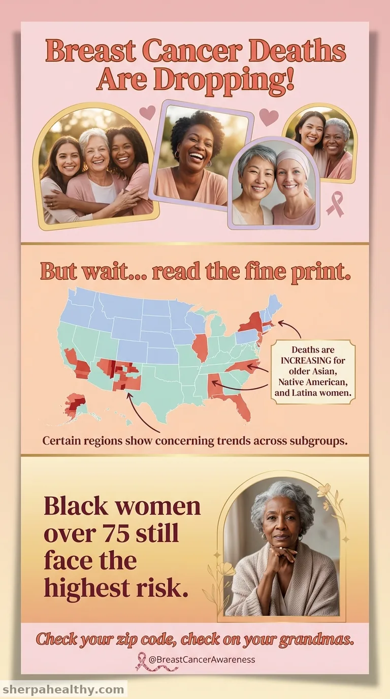 Breast Cancer Mortality Drops in US, but Pockets of Racial Disparities Remain