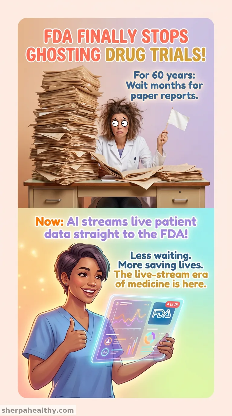 FDA Moves to Real-Time Clinical Trial Patient Monitoring, Faster Drug Review