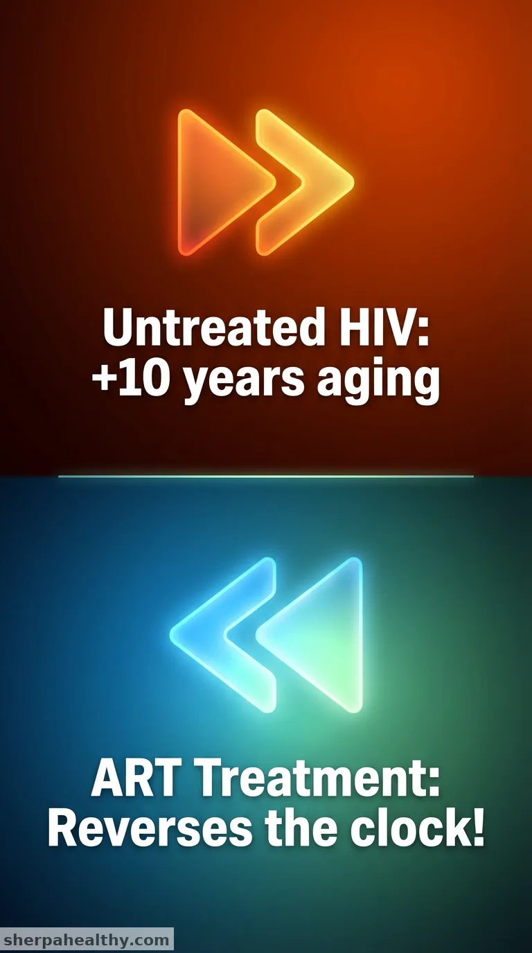 ART slows accelerated aging among people with HIV