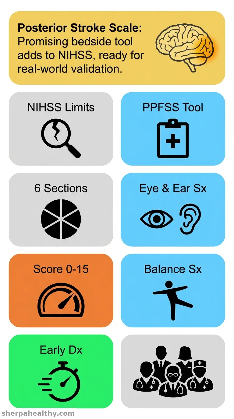 Peoria Posterior Fossa Stroke Scale: A New Scale to Assess the Severity of Posterior Fossa Stroke Symptoms and Outcomes.