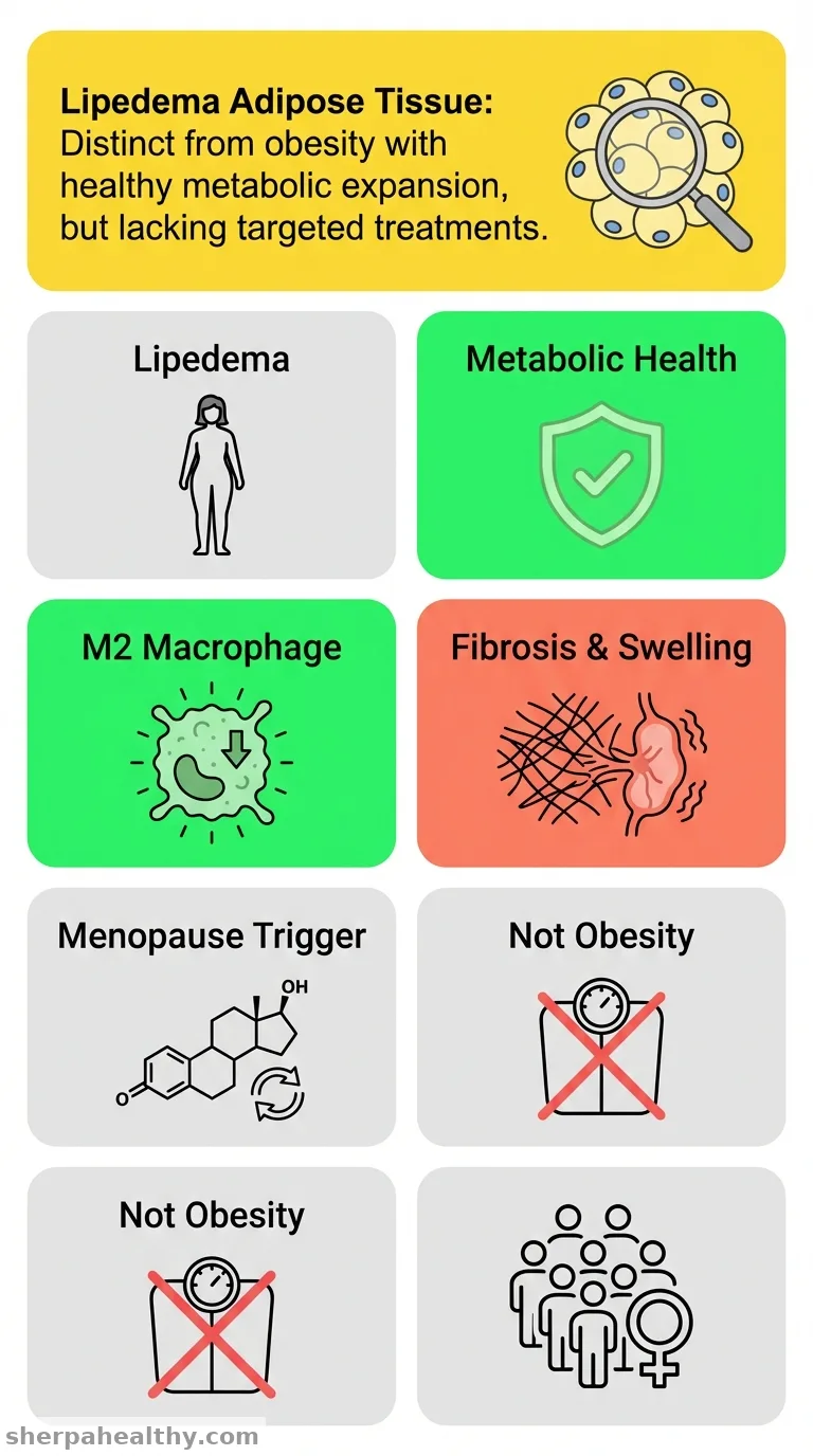 Lipedema and adipose tissue: current understanding, controversies, and future directions.