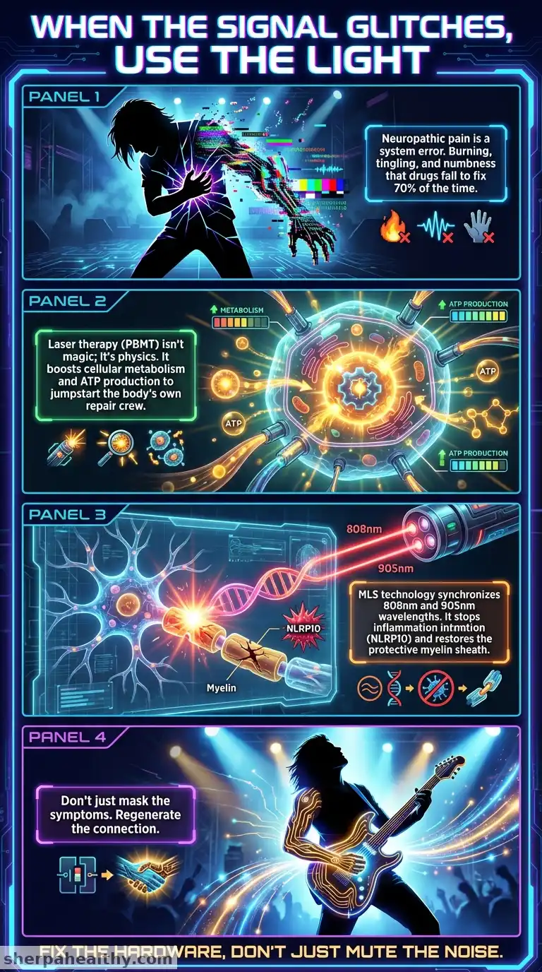 Laser therapy for neuropathic pain