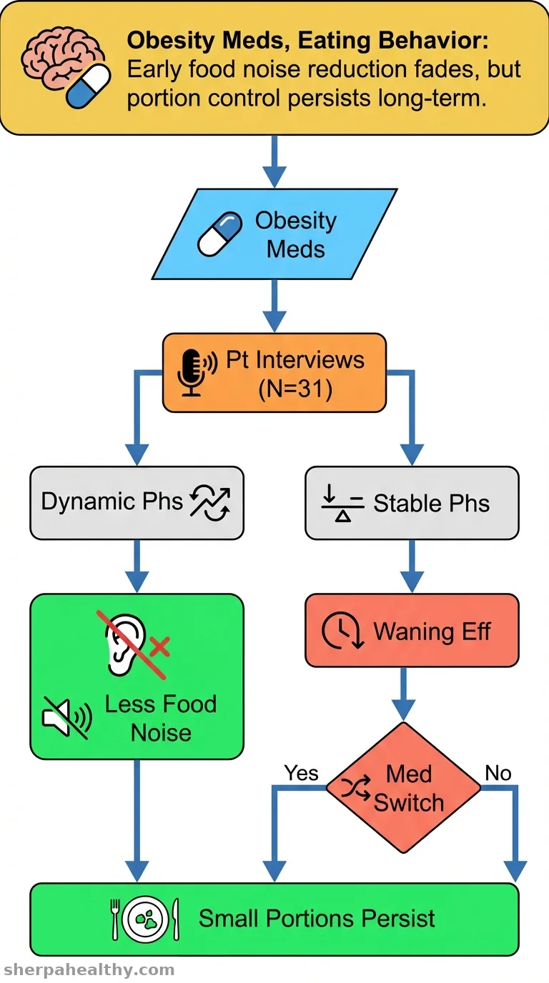Changes in Eating Behaviour During Treatment With Obesity Medications.