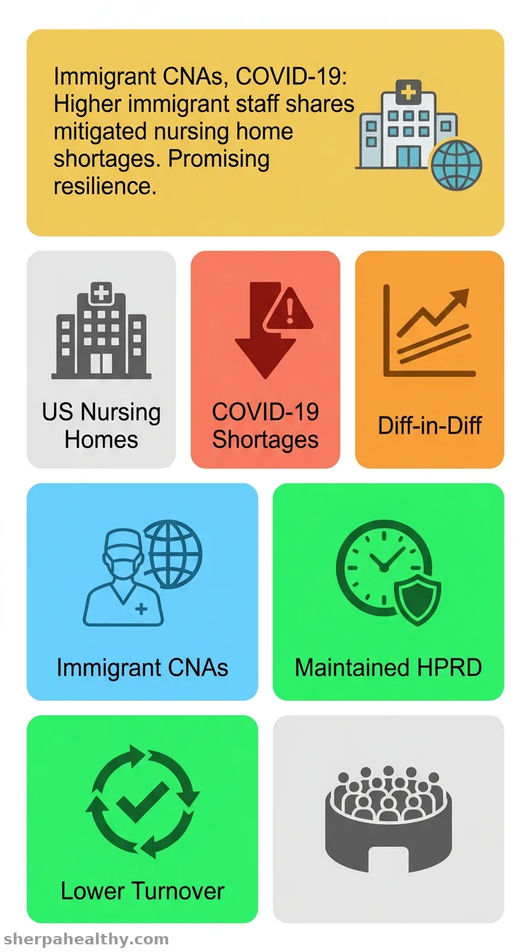 Immigrant Staff in Nursing Homes: Mitigating Staffing Shortages During the COVID-19 Pandemic.