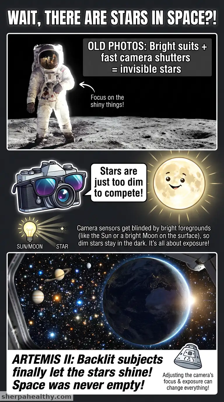 Artemis II: People Are Surprised You Can See Stars In Photos Taken By The Artemis II Crew