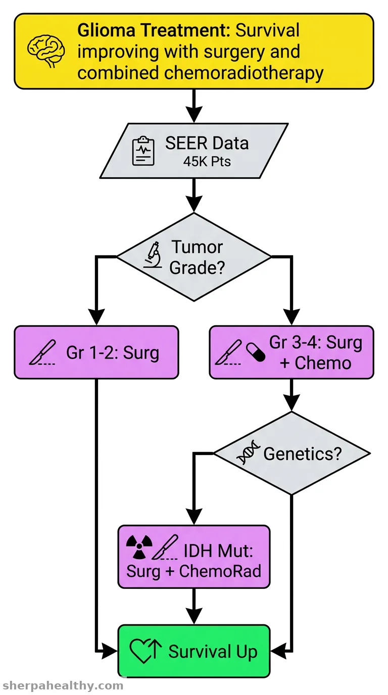 Analytical Insights into the Epidemiology of Glioma and Treatment Modalities.