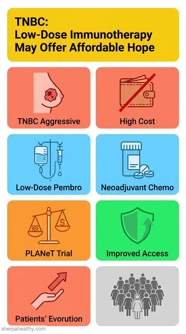 A phase II, randomized, open-labeled study to evaluate low-dose pembrolizumab in addition to neoadjuvant chemotherapy for triple-negative breast cancer (TNBC).