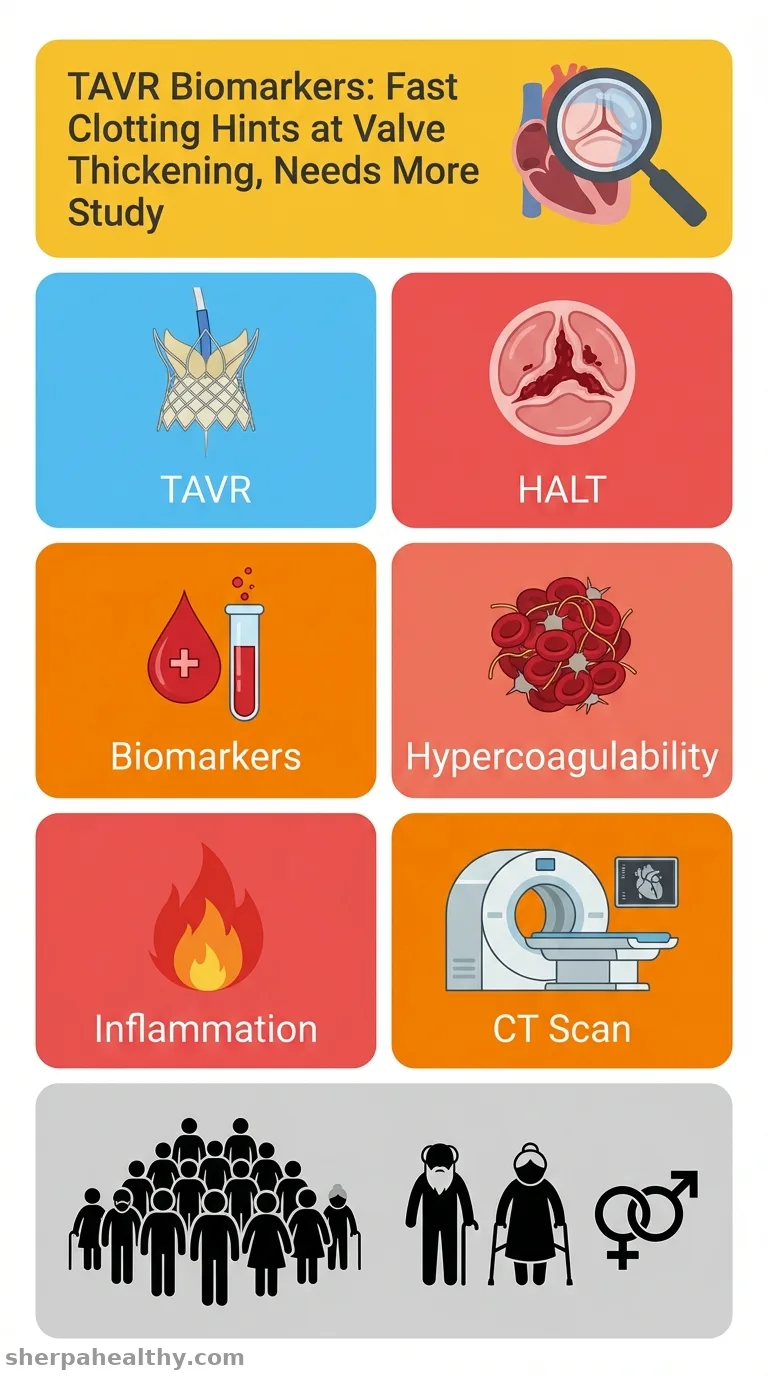 Associations of biomarkers with hypoattenuated leaflet thickening after transcatheter aortic valve replacement.