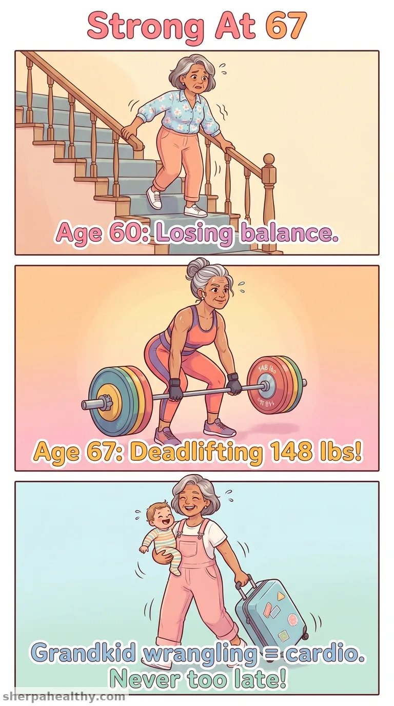 'In My Early 60s, I Began Losing Balance and Strength. Now, At 67, I'm Stronger Than Ever Thanks to Strength Training'