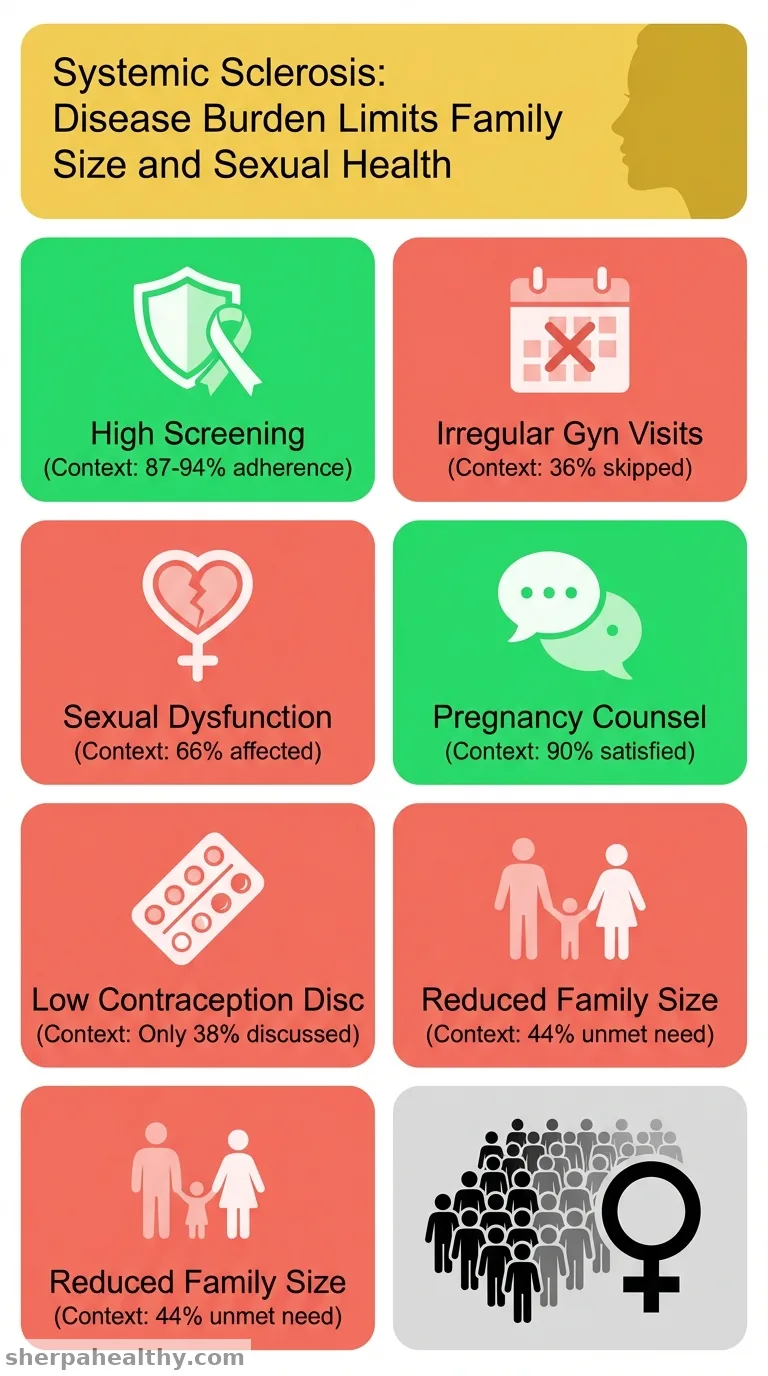 The impact of systemic sclerosis on women's health evaluated with an ad hoc-developed patient-reported questionnaire.