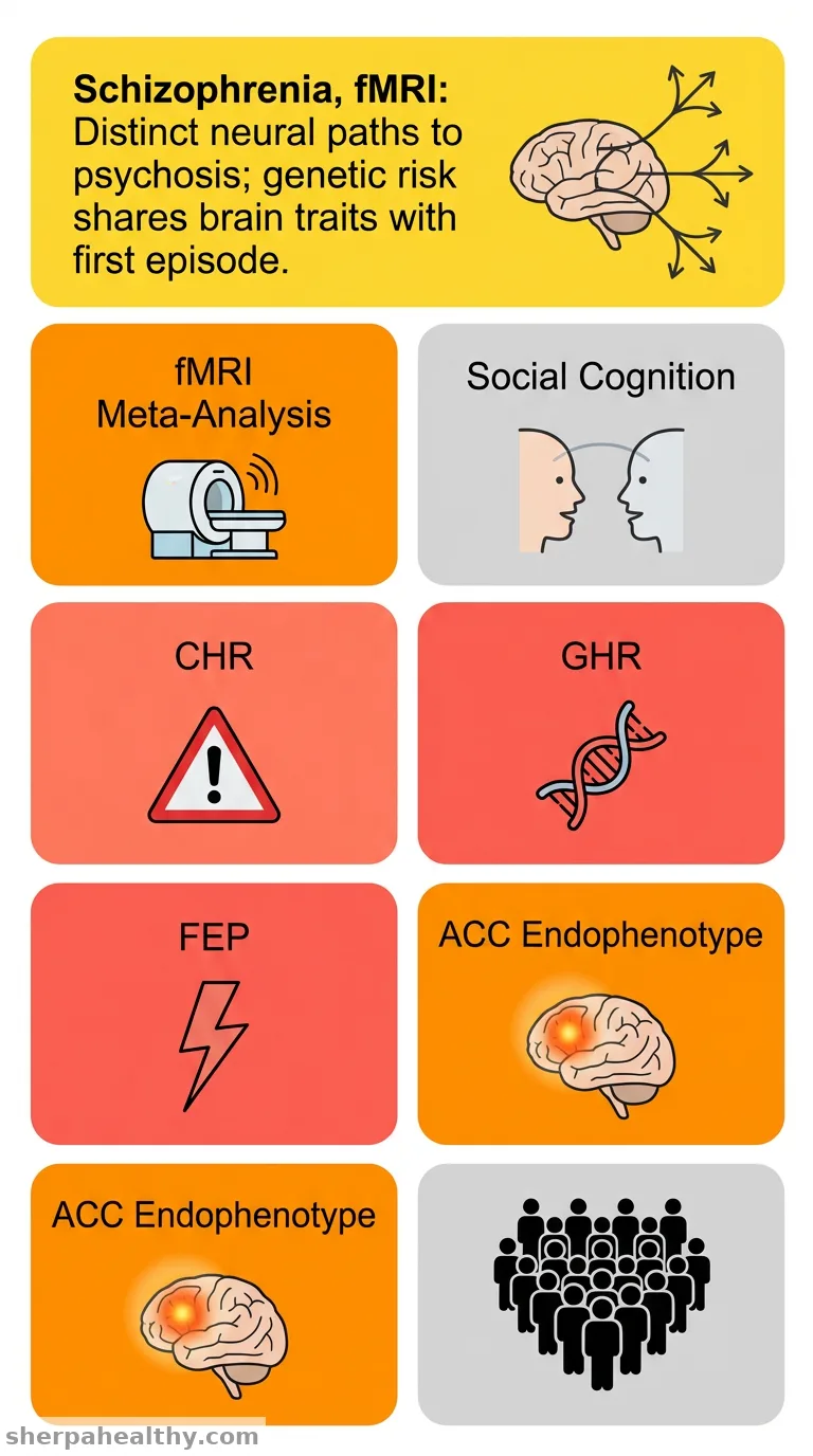 Neurofunctional aberrations associated with social cognition across clinical and genetic risk groups for schizophrenia: a meta-analysis of fMRI studies.