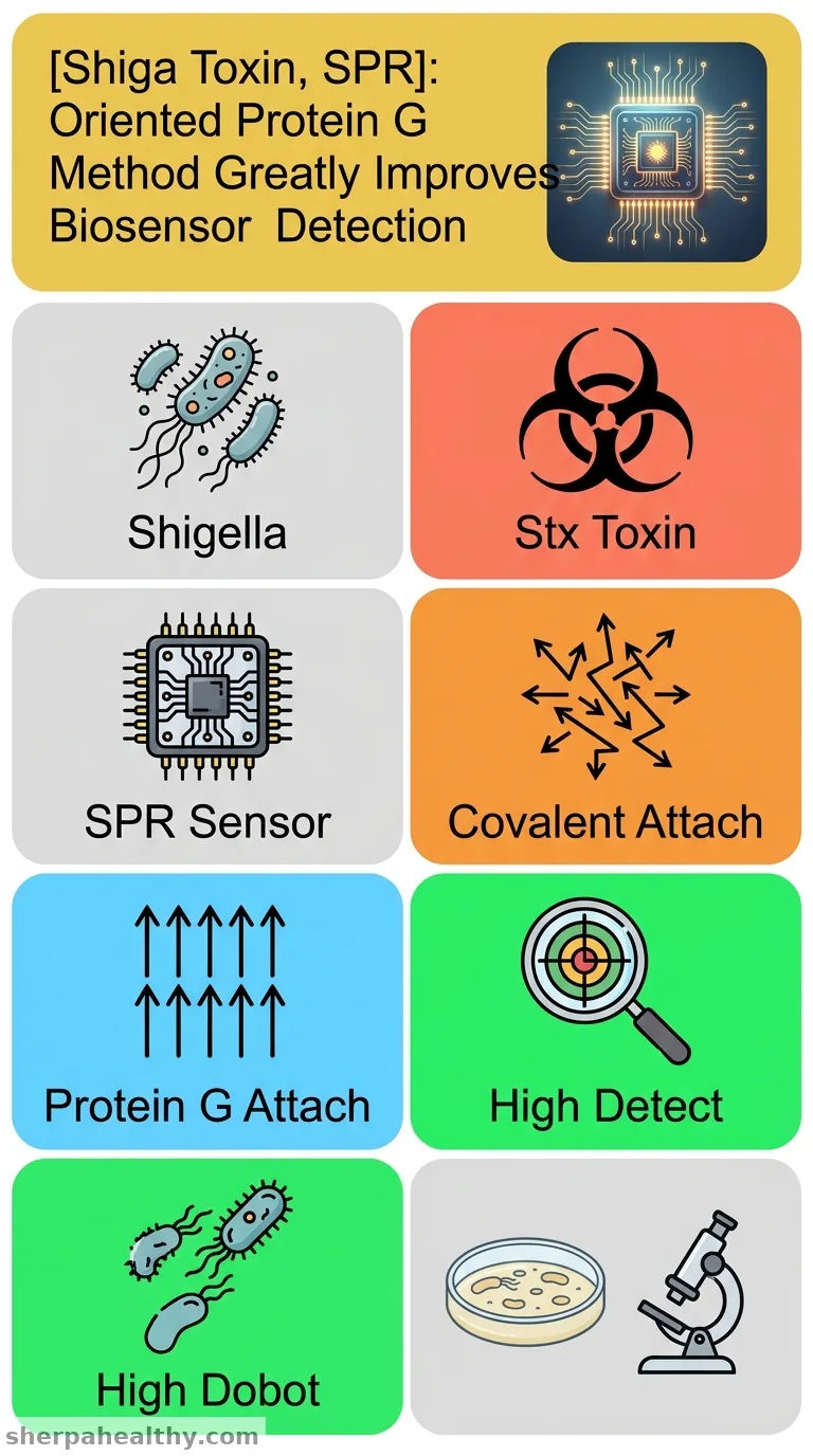 Enhancing Shiga toxin detection using surface plasmon resonance a study of antibody immobilization strategies.