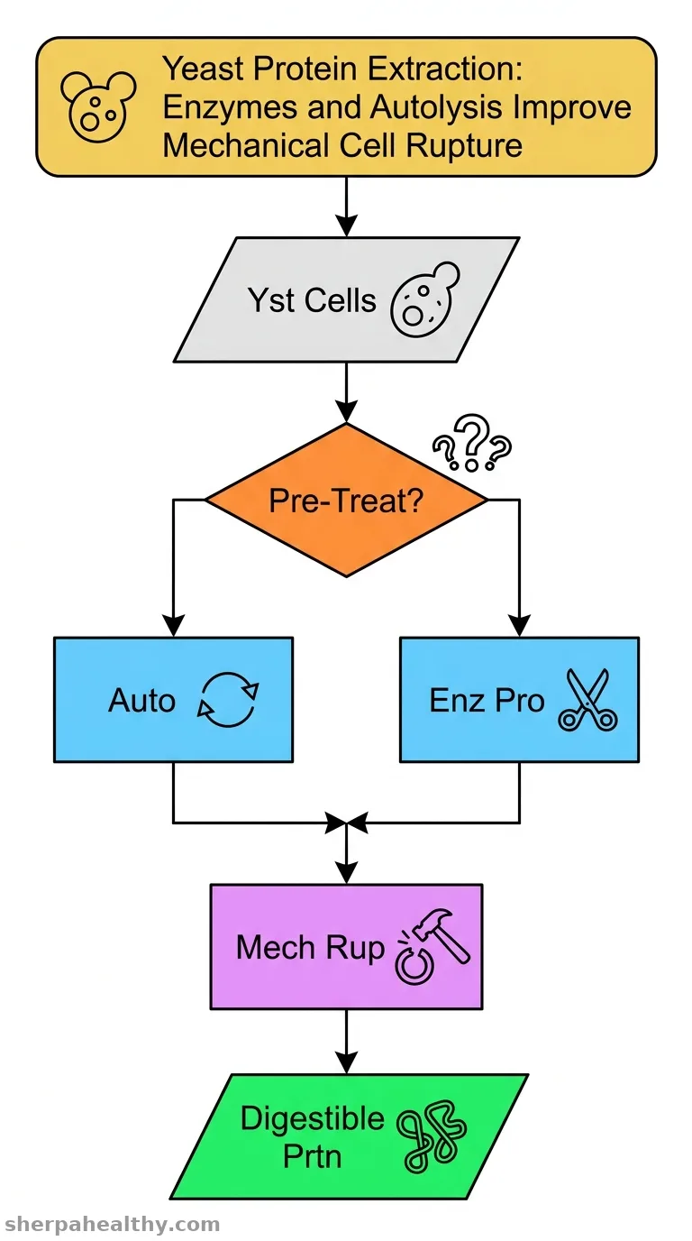 Recovery of Sustainable Yeast Proteins: A Mechanistic Study of Autolysis and Enzyme Proteolysis as Pretreatments for Mechanical Cell Rupture.
